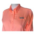 Columbia  Women's Extra Small PFG Tamiami II Long Sleeve peach tiki pink top Photo 5
