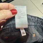 American Eagle  Black 90s Boyfriend Distressed CutOff Hi Rise Denim‎ Shorts Sz 12 Photo 8