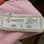 Somerset Bay Pink Embroidered Floral Blouse S | Lace Trim Girly Cottagecore Top Photo 8