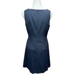 Vintage 90s AKA Eddie Bauer Sleeveless Wool Dress Black 12 Petite Size 12P Photo 2