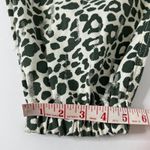 POL Leopard Patchwork Pants Crochet Lace Boho Cottagecore Drawstring Small Photo 9