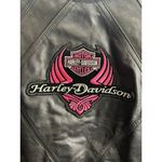 wilson's leather Wilsons Black Leather Motorcycle Jacket Vintage Biker Harley Davidson Size XS Photo 6