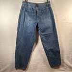 Ymi Jeans Women Denim Dream Authentic Blue Wash Relaxed Fit Pants Photo 3