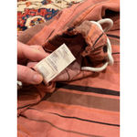 Pilcro  Anthropologie Striped Cotton Pull-On Lounge Shorts Women’s M Peach Boho C Photo 8