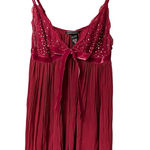 Victoria's Secret Vintage Y2K Fairy Babydoll Dress Size L Coquette Rhinestone Photo 0