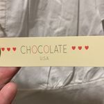 Chocolate USA, white shirt, deep V in the back with a tie NWT Size M Photo 3