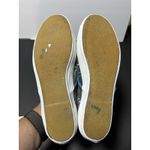 Keds Teal Paisley Canvas Sneakers Size 9 Photo 5