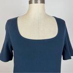 Scotch & Soda  Navy Blue Square Neck Top Photo 2