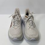 Hoka  Mach 5 Athletic Shoes in Cream and Brown Photo 1