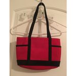 NC State Wolfpack CrossBody Handbag Tote Shoulder Bag Purse Red Black Photo 4