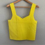 Current Air  Sweetheart Knit‎ Tank NWT in Lemon Photo 1