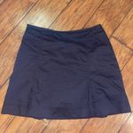 Nike  Dri-Fit black golf skirt skort mini skirt woman’s size large Photo 2