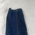 White Mark Denim Womens Size 18W Plus Stretch Dark Wash Leopard Print Jeans Blue Photo 4