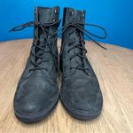Timberland  Women's Brinda Lace-Up Heeled Boot  Black Waterproof Leather Size 10 Photo 4
