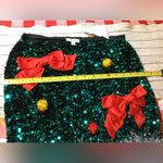 love on a hanger ugly Christmas Woman’s mini skirt size M-NWT Photo 2