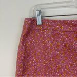Talbots  Floral Coral Pink Women's Pencil Skirt Size 12 NWT Photo 1