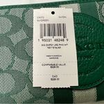 Dempsey Large Phone Wallet In Signature Jacquard With Stripe And Coach Pat Photo 4