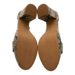 Steve Madden Steven by  Vino Block Heel Sandal Natural US Women's 9.5 Medium Photo 5