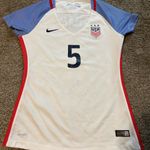 Nike  Women's Blue and White Jersey Photo 1