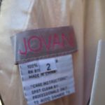 Jovani NWT  Black Lace Embroidered Beaded Gown Photo 7