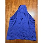Sincerely Jules Royal Blue Sleeveless Silk Photo 1