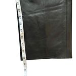 Dana Buchman  Black 100% Lambskin Leather Pants High Rise Straight Leg Womens 6 Photo 5