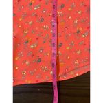 Gap  Cottage Peasant Shirt Womens XS V Neck Pullover Prairie Floral Ruffle Sleeve Photo 11