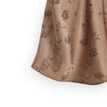 American Vintage Vintage Secret Treasures Light Brown Jacquard Wrap Tank Top M Photo 4