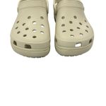 Crocs  Classic Platform Clogs Iconic Comfort Womens Size 9 Bone Tan 206750 EUC Photo 5