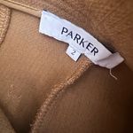Parker  Tan Wide-Leg Pants Photo 4