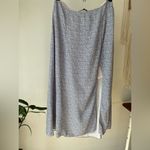 Abercrombie & Fitch Blue and White Floral Skirt Photo 1