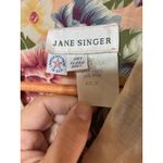 VTG Jane Singer Dress 10 Pink Floral Made in USA NEW Prairie Lace Collar Cottage Photo 5