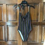 Urban Outfitters NWT  Out From Under Tamara Striped Bodysuit Size Medium Photo 5