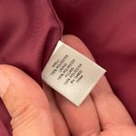 CJ Banks Burgundy Quilted Vest Womens Plus Size 3X Zipper Front Stand Collar NWT Red Photo 4