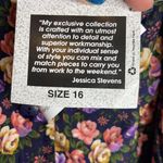 NWT Dead stock Vintage 80’s 90’s Floral Vest Jumpsuit Pink Size M Photo 8