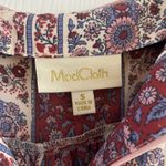 Modcloth Womens Small Pink Paisley Podcast Sleeveless Top Artsy Boho Photo 1