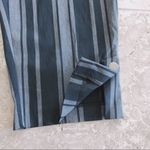 Audrey Attyre Ankle Pull-On Pants Navy Striped Cropped Stretch Plus Size 24W NWT Photo 3