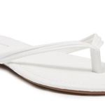 14th & Union  Dessie White Strappy Flip Flops Sandals Photo 0