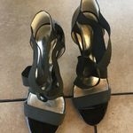 Mossimo Supply Co Black Strappy Heels Photo 2