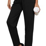 Amazon Black Waist Pants With Pockets Photo 0