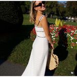 For Love & Lemons  White Mayfair Knit Dress XS Photo 2