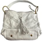 Kenneth Cole  New York White Leather Shoulder Bag Photo 1