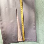 Zola Evening Skirt Womens 12 Lilac Satin Lined Pencil Straight Midi‎ Skirt Purple Photo 5