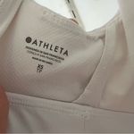 Athleta White Sports Bra XS Photo 6