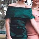 Vince Camuto Emerald Mermaid Gown Photo 0