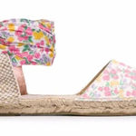 MANEBÍ X Loveshackfancy Flat Valenciana Espadrilles Pink Size 9 Photo 0