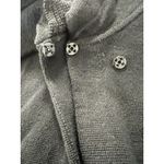 Clorinda‎ Cardigan Sweater Merino Wool Blend Black Small Made in Italy Designer Photo 11