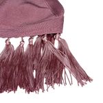 Missguided ꧁ Crochet Cut Out Knit Fringe 2 Piece Bikini Set ꧂ Pastel Purple ꧁ 2 Photo 7