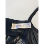 Cacique Lingerie Size 22/24 Sheer Mesh Camisole Nightie Gown Black Photo 3