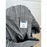 Old Navy Grey Flat Front Dress Trousers Black Side Stripe Modern Size 14 Pants Photo 7